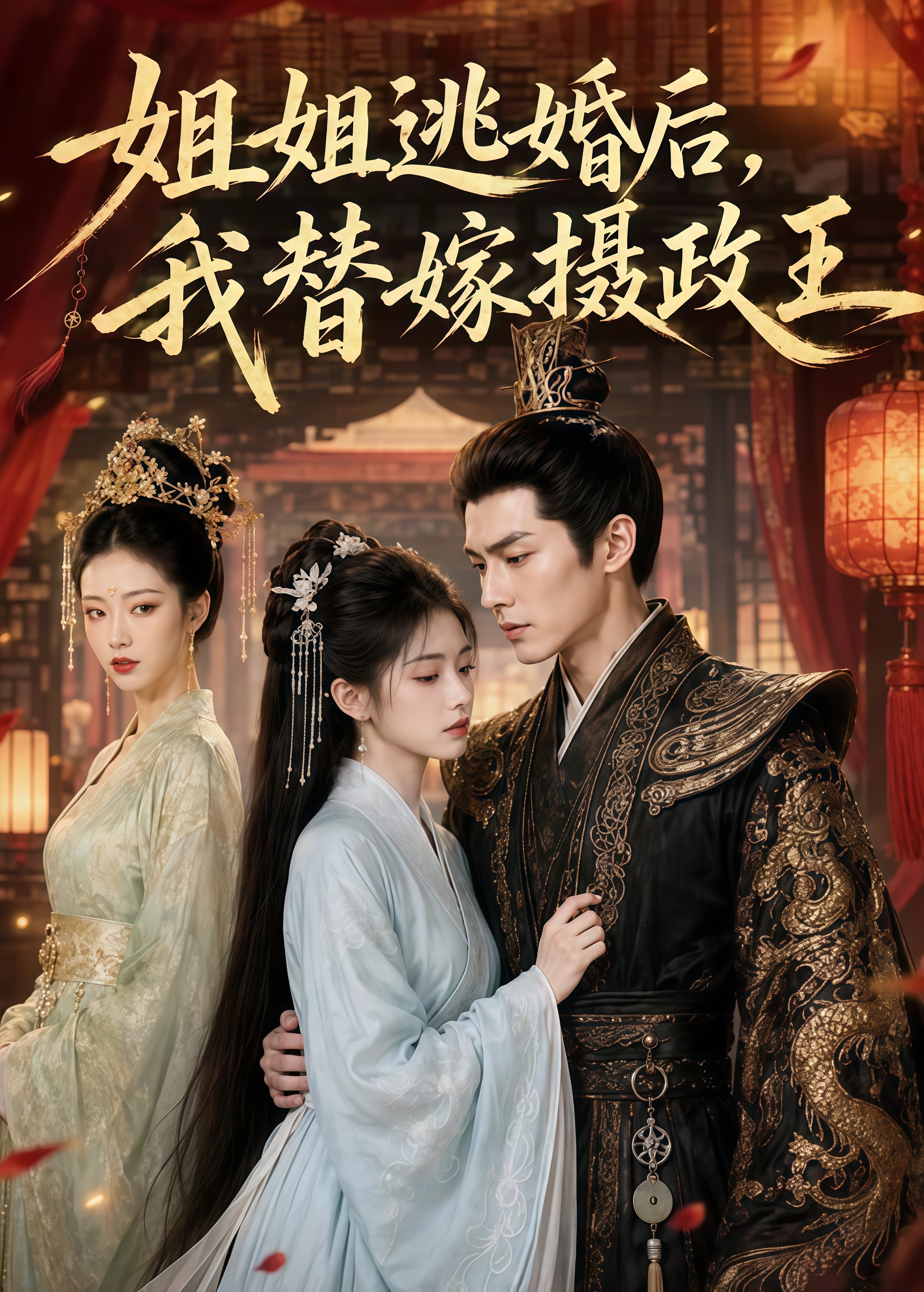 姐姐逃婚后，我替嫁摄政王(全集)